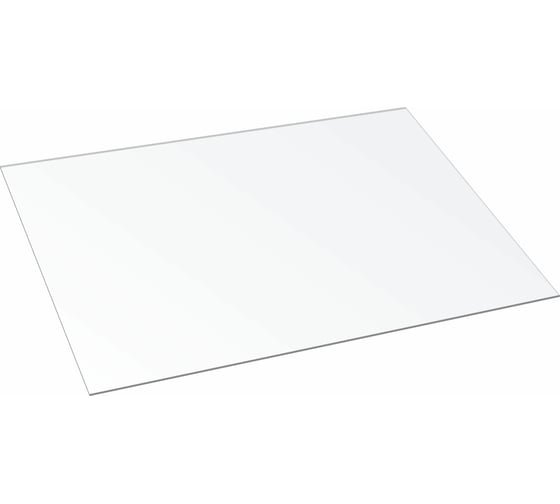 Изображение товара Монолитный поликарбонат 4 мм, 1025x750 мм, прозрачный 2uv Novattro 4604638005404