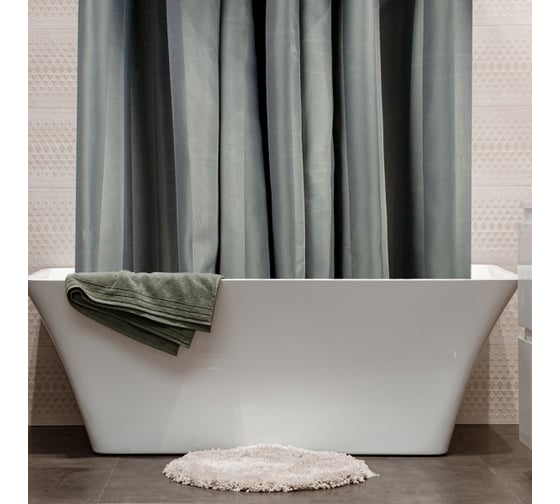 Изображение товара Шторка в ванную комнату Dasch 200x240 Regina серый 10490