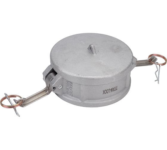 Изображение товара Алюминиевый камлок TITAN LOCK типа DC серия EcoLine, заглушка для ниппеля 4" TL400DCAL-EL