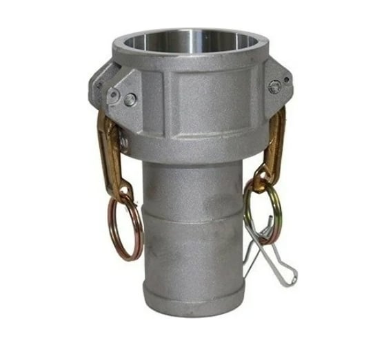 Изображение товара Алюминиевый камлок TITAN LOCK типа С серия EcoLine, розетка с хвостовиком 4" TL400CAL-EL