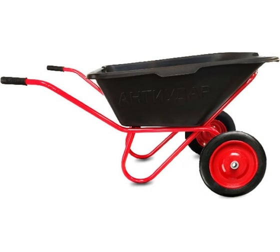 Изображение товара Строительная двухколёсная тачка с пневмоколесом TOR Антиудар 110 л, 200 кг 1023978