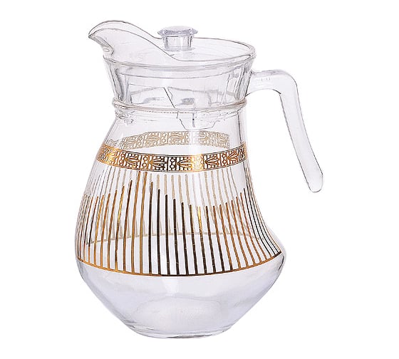 Изображение товара Кувшин LORAINE с крышкой 1500 мл 30577 Кувшин с крышкой 1,5л.LR (х8)