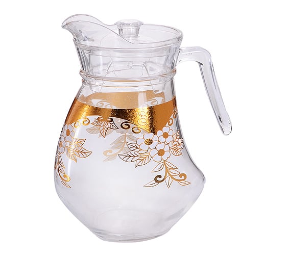 Изображение товара Кувшин LORAINE с крышкой 1500 мл 30578 Кувшин с крышкой 1,5л.LR (х8)