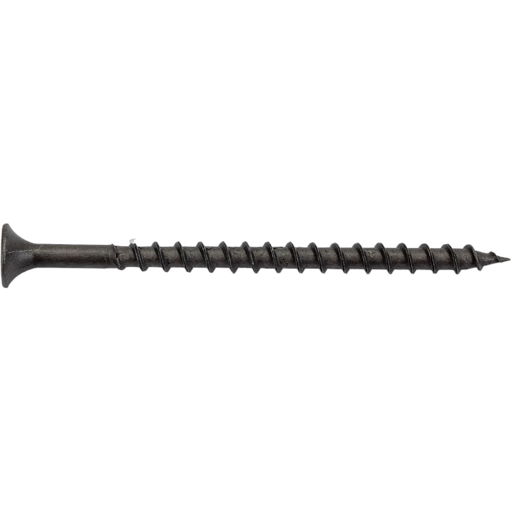 Изображение товара Саморез по дереву Dr. Bronz черный, 3,8x64мм, 1 кг 356410