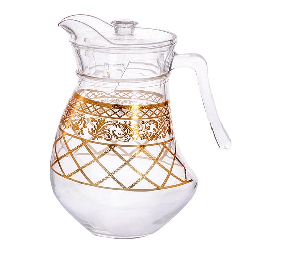 Изображение товара Кувшин LORAINE с крышкой 1.5 л 30576 Кувшин с крышкой 1,5л.LR (х8)