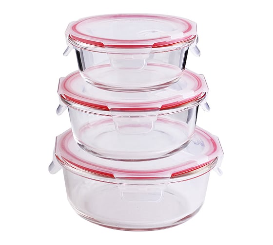 Изображение товара Набор контейнеров LORAINE 400/650/950 мл, 3 шт 31041 Набор контейнеров 400/650/950 мл LR (х4)