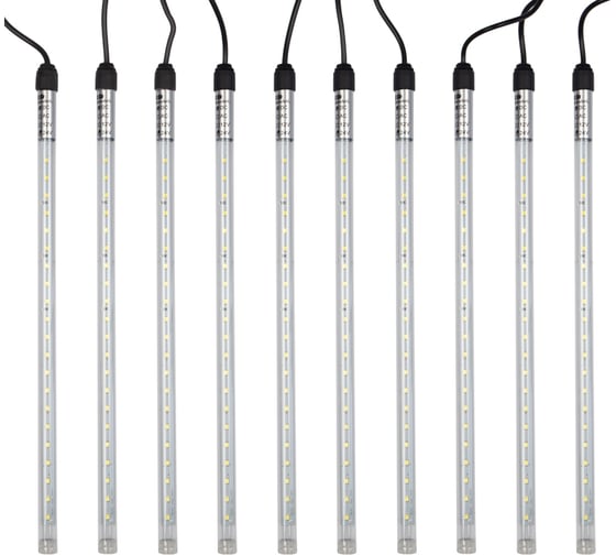 Изображение товара Гирлянда Neon-Night тающие сосульки 24В, комплект 10 штх30см, шаг 100см, 420led белый 256-425