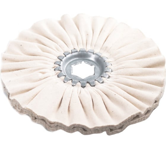 Изображение товара Круг полировальный 150х19х10 мм, шестигранник Deltatools 08-1000