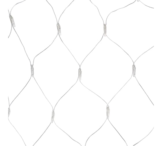 Изображение товара Гирлянда Neon-Night сеть 2x2х1.5 м свечение с динамикой, прозрачный пвх, цвет свечения белый 215-055