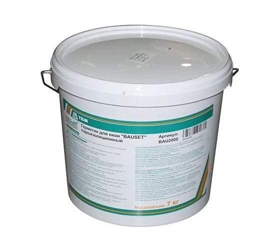Изображение товара Герметик для окон BAUSET B пароизоляционный для внутренних работ 7 кг BAU2000