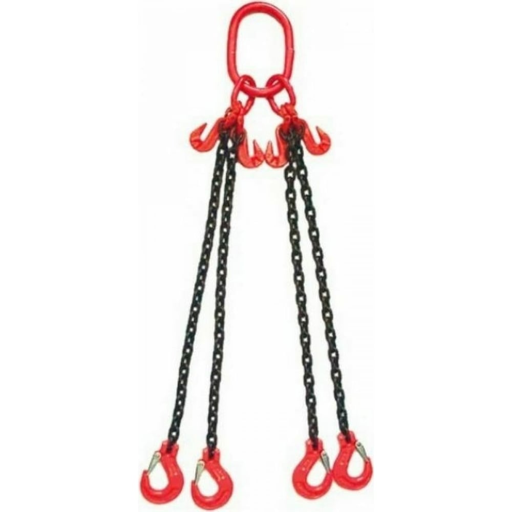 Изображение товара Цепной четырехветвевой строп КанТраст 210x300 мм грузоподъемность 6,4 т