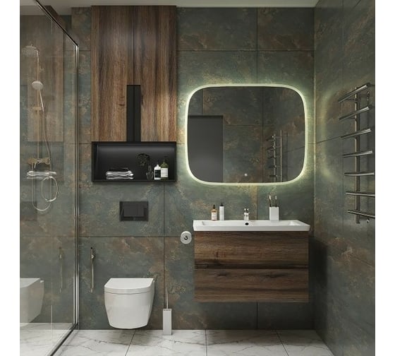 Изображение товара Зеркало с подсветкой Art&Max Forli 1000x800 AM-For-1000-800-DS-F