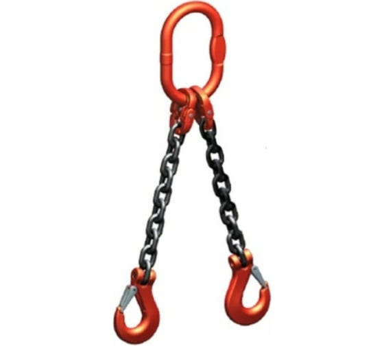 Изображение товара Цепной строп LITELIFT 2СЦ 11,2т 3м двухветвевой цепь 16x48 T8 G80 2sc11200t3