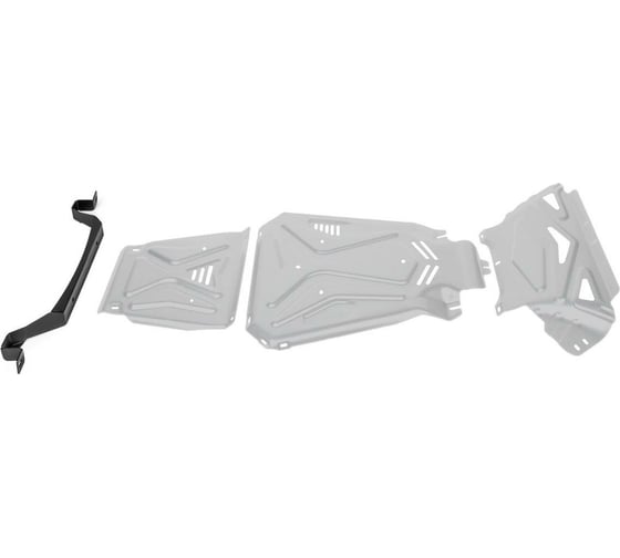 Изображение товара Защита картера, кпп и рк Rival для lada ваз 2121/2131/niva legend 2121/2131, с крепежом K333.6040.2