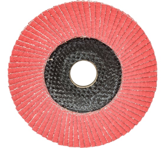 Изображение товара Круг лепестковый торцевой, прямой, керамика 125х22.2 мм, P-80 ABRAFORM AF-FLAP-FT-125-P80-CRM