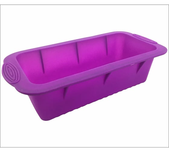 Изображение товара Силиконовая форма для выпечки хлеба Кошкин Дом 25.5x12.5х6.5 см 50-11-006