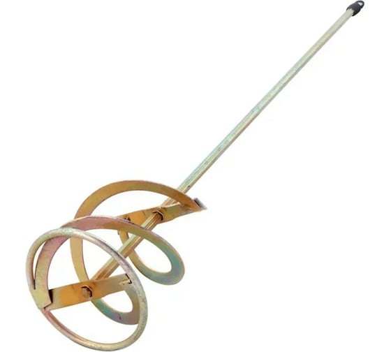 Изображение товара Миксер для сухих смесей оцинкованный 95х650 мм, цилиндрический хвостовик BEOROL 245812