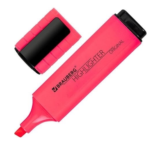 Изображение товара Текстовыделитель BRAUBERG  ORIGINAL NEON розовый, линия 1-5 мм 152213
