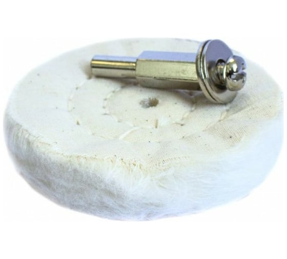 Изображение товара Диск полировальный хлопковый на дрель 75x10 мм ROCKFORCE RF-PSP75Q