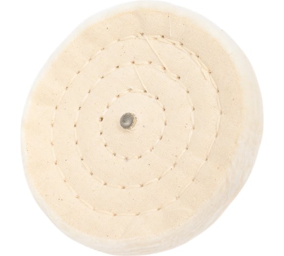 Изображение товара Диск полировальный хлопковый на дрель 100x10 мм ROCKFORCE RF-PSP100Q