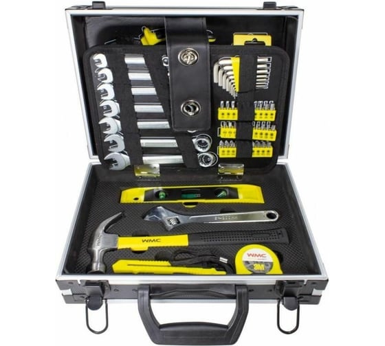 Изображение товара Набор инструмента WMC TOOLS 64 пр. в чемодане WMC-1064(50785)