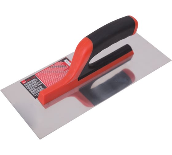 Изображение товара Прямая гладилка BEOROL нержавеющая сталь 280x130 мм 245730