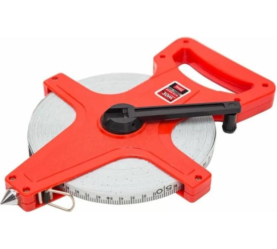 Изображение товара Мерная лента BEOROL фибергласовая, 30 м, 13 мм 245882