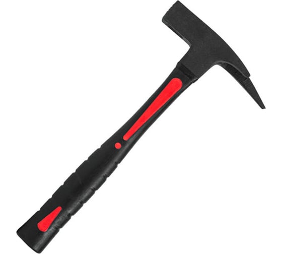 Изображение товара Кованый молоток-гвоздодер BEOROL 600 г, фибергласовая обрезиненная рукоятка, черный 245276