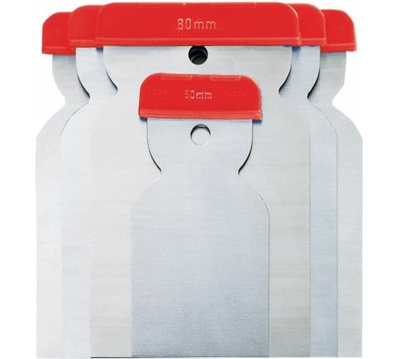 Изображение товара Набор шпателей BEOROL 50, 80, 100, 120 мм, 4 шт. 245767