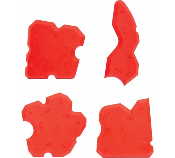 Изображение товара Набор силиконовых шпателей BEOROL 4 шт. 245785