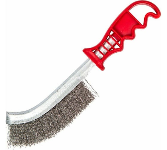 Изображение товара Щетка по металлу BEOROL пластиковая ручка, витая проволока 245315