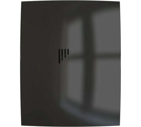 Изображение товара Осевой вытяжной вентилятор ERA BREEZE 4C Obsidian, с обратным клапаном D100, декоративный 90-07205