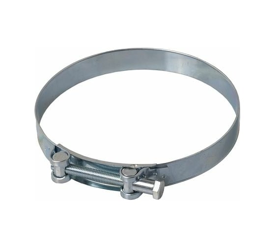 Изображение товара Одноболтовый хомут КРЕП-КОМП 201-213 мм, силовой, 10 шт. SIL201-213RB41-10