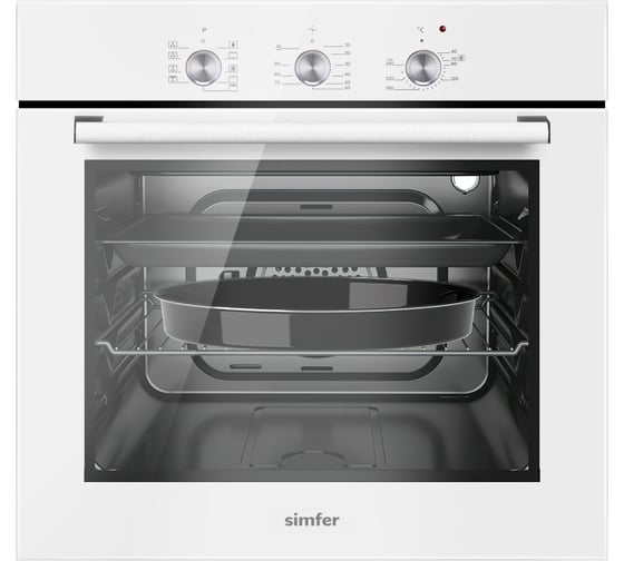 Изображение товара Электрический духовой шкаф Simfer 8 режимов работы, конвекция, гриль B6EW19071