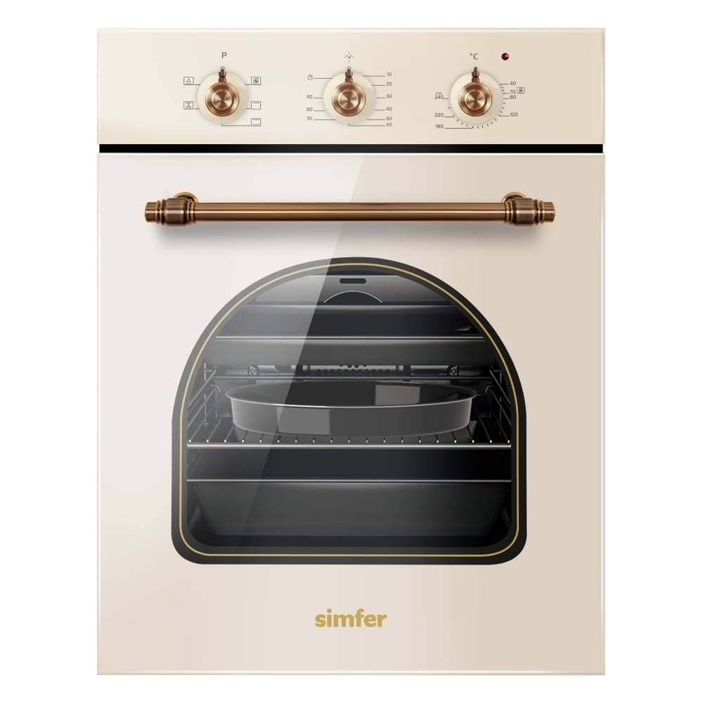 Изображение товара Электрический духовой шкаф Simfer B4EO16017 с 5 режимами и конвекцией