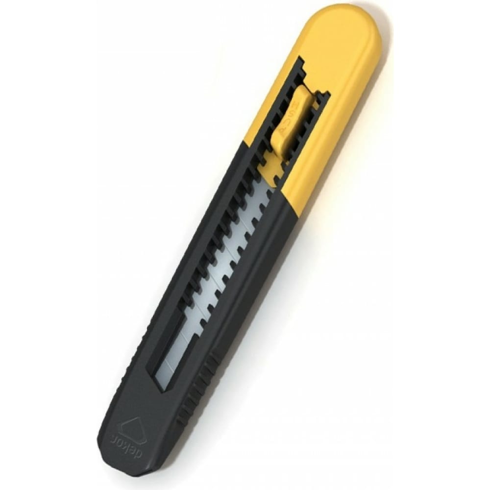 нож строительный 25х125 мм резина алюминий выдвижное лезвие bartex ai 2904004 Строительный нож DEKOR HASSAN