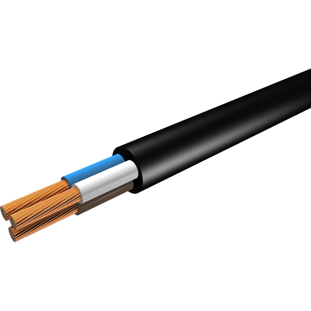 Изображение товара Провод ПВСн iTOK 3x1 ГОСТ черный 20 метров i-KPP-PVSN-310-20-B