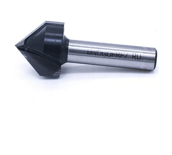 Изображение товара Фреза пазовая V-образная MF-V1219.515.9 (19.5х15.9 мм; хв-к 12 мм; 90 градусов) МНОГОФРЕЗ 3299