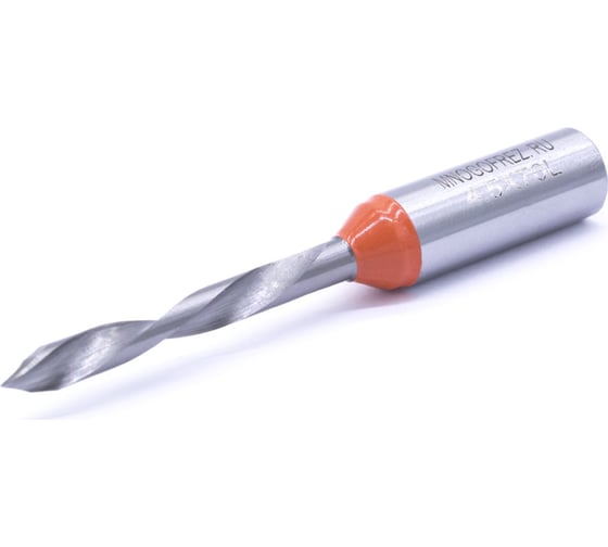 Изображение товара Сверло присадочное сквозное усиленное KJ1-V40204L (4.5х70 мм; хв-к 10 мм; левое вращение) МНОГОФРЕЗ 6569