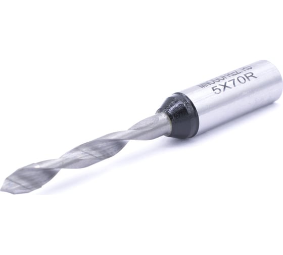 Изображение товара Сверло присадочное сквозное усиленное KJ1-V40205R (5х70 мм; хв-к 10 мм; правое вращение) МНОГОФРЕЗ 6570