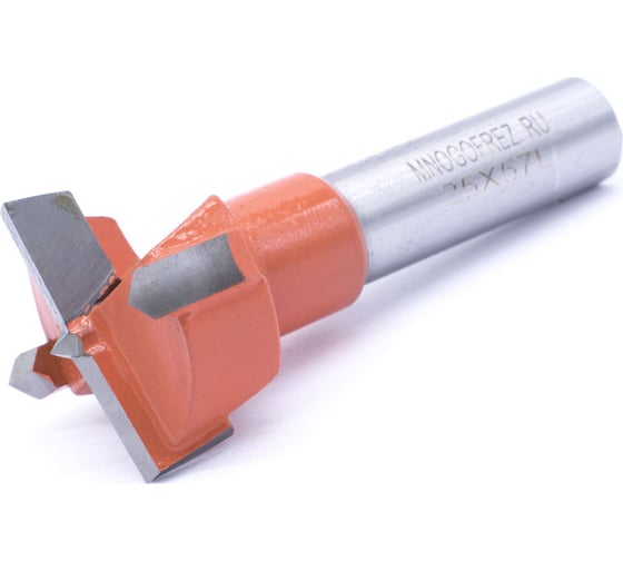 Изображение товара Сверло чашечное четырехзаходное по дереву FT120112L (25х57 мм; хв-к 10 мм; левое вращение) МНОГОФРЕЗ 6600