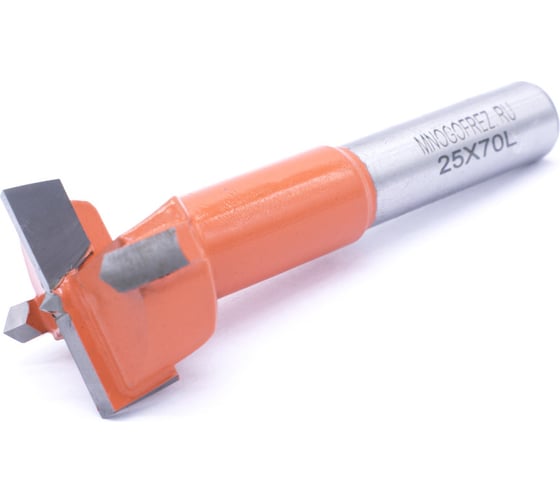 Изображение товара Сверло чашечное четырехзаходное по дереву FT120212L (25х70 мм; хв-к 10 мм; левое вращение) МНОГОФРЕЗ 6599