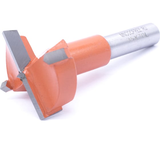 Изображение товара Сверло чашечное четырехзаходное по дереву FT120219L (35х70 мм; хв-к 10 мм; левое вращение) МНОГОФРЕЗ 6607