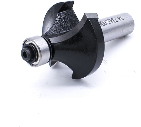 Изображение товара Фреза внутренний радиус с нижним подшипником MF-NP1238.168 (38.1х19х68 мм; хв-к 12 мм; R 12.7 мм) МНОГОФРЕЗ 5517