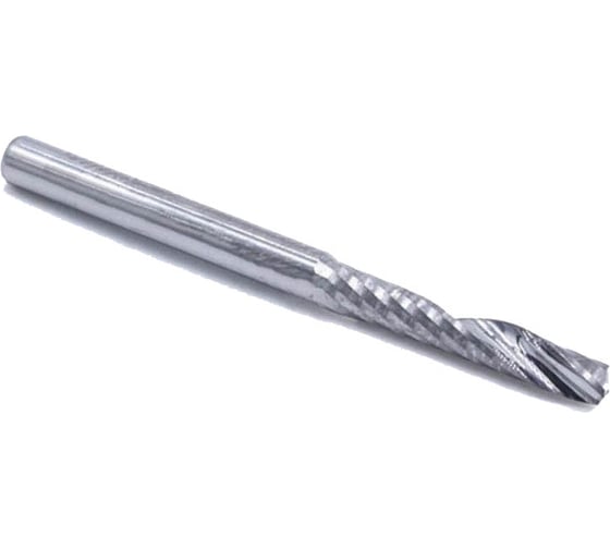 Изображение товара Фреза спиральная однозаходная стружка вверх MF1x3.17 (3.175х17х38 мм, хв-к 3.175 мм) МНОГОФРЕЗ 3279