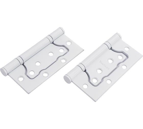 Изображение товара Петля без врезки Вантаж белый,  2 шт. 2BB-WH