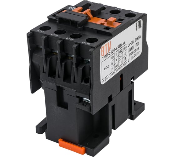 Изображение товара Пускатель ВТМ (S) ПМЛ-2100-25А-24АС-(1з)-УХЛ4-А ВТМ00040245
