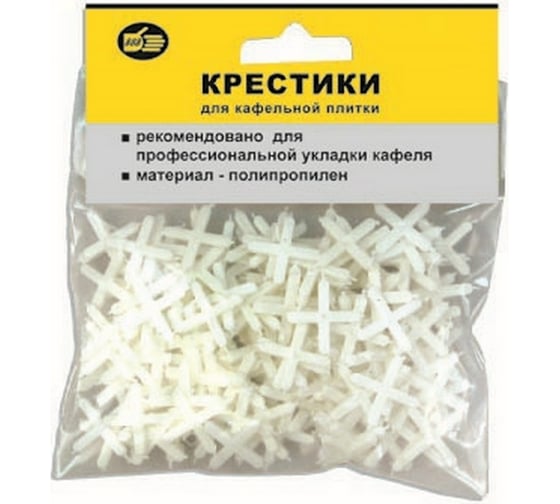 Изображение товара Крестики для плитки 3 мм, 150 шт 888 3980730