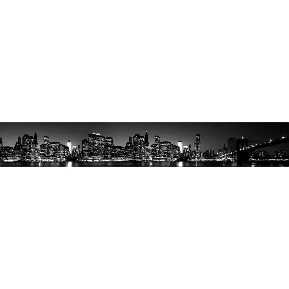 Панель для кухонного фартука ФАРТУКОФФ фотообои на флизелиновой основе flizelini 1048 3f ночной город с высоты 2 7х2 7 м