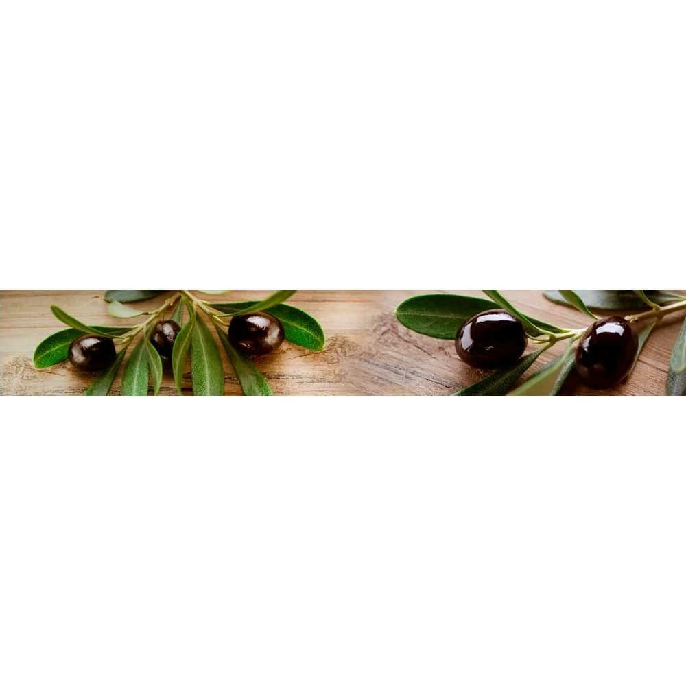 Панель для кухонного фартука ФАРТУКОФФ маслины delphi зароменес с косточкой в масле 340 г